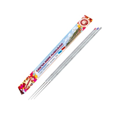 Триколор 300 мм. Бенгальские огни цветные купить в Верее | vereya.salutsklad.ru