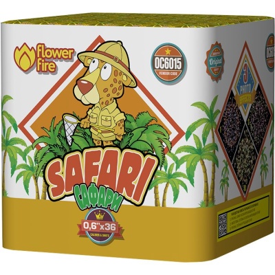 Сафари Батарея салютов купить в Верее | vereya.salutsklad.ru