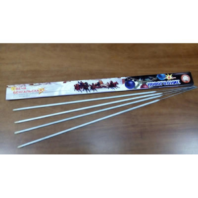 Новогодние 650-4 мм. Бенгальские огни купить в Верее | vereya.salutsklad.ru