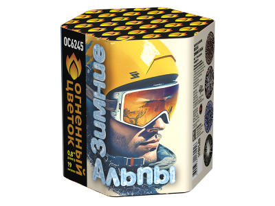 Зимние Альпы Батарея салютов купить в Верее | vereya.salutsklad.ru