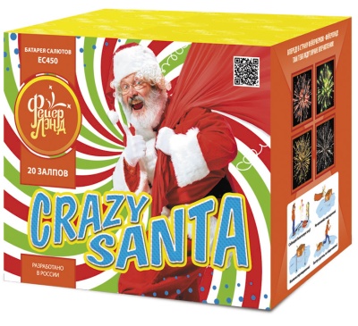 CRAZY SANTA Фейерверк купить в Верее | vereya.salutsklad.ru