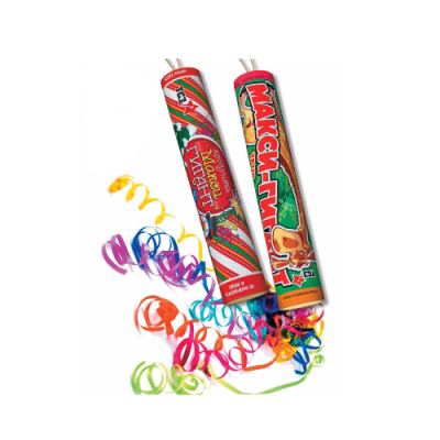 Макси-Гигант с серпантином Хлопушки купить в Верее | vereya.salutsklad.ru