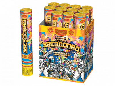 Звездопад 30 Пневматическая хлопушка купить в Верее | vereya.salutsklad.ru