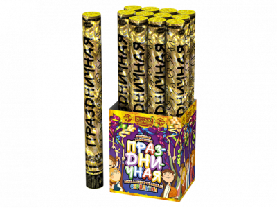 Праздничная 50 Пневматическая хлопушка купить в Верее | vereya.salutsklad.ru